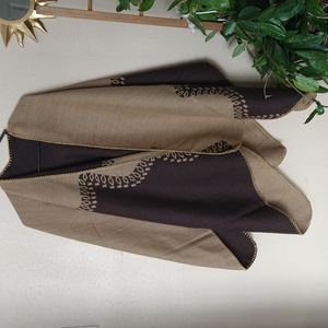 Western Reversible Shawl/Poncho